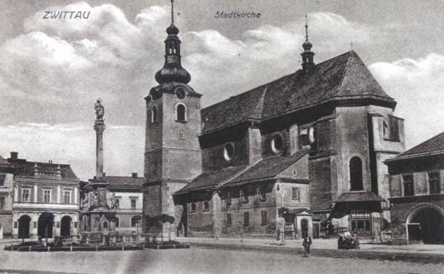 Historický pohled na Kostel Navštívení Panny Marie